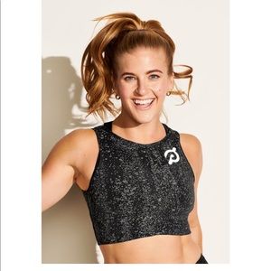 Peloton reflective crop top